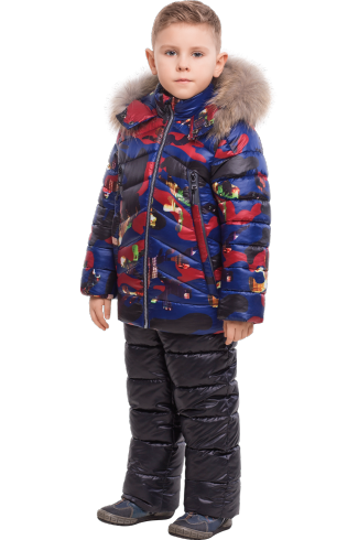 зимний костюм для мальчика 714-715 gnk
