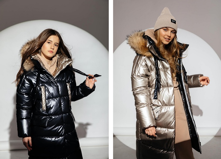 Зимнее пальто для девочки ЗС-927 