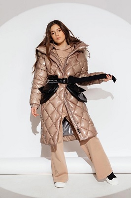 Зимнее пальто для девочки ЗС-923