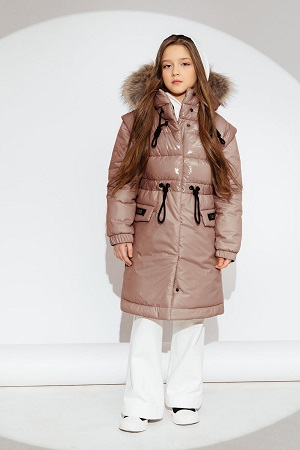зимнее пальто для девочки ЗС-918 