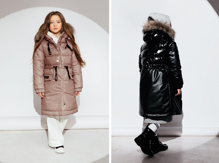 зимнее пальто для девочки ЗС-918