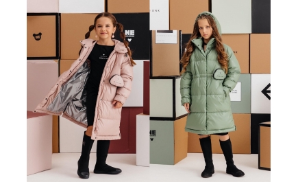 Демисезонное пальто для девочки С-791 со стильной съёмной сумочкой